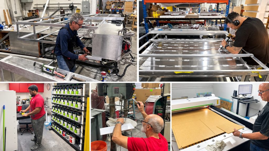Advanced Multi Sign factory floor