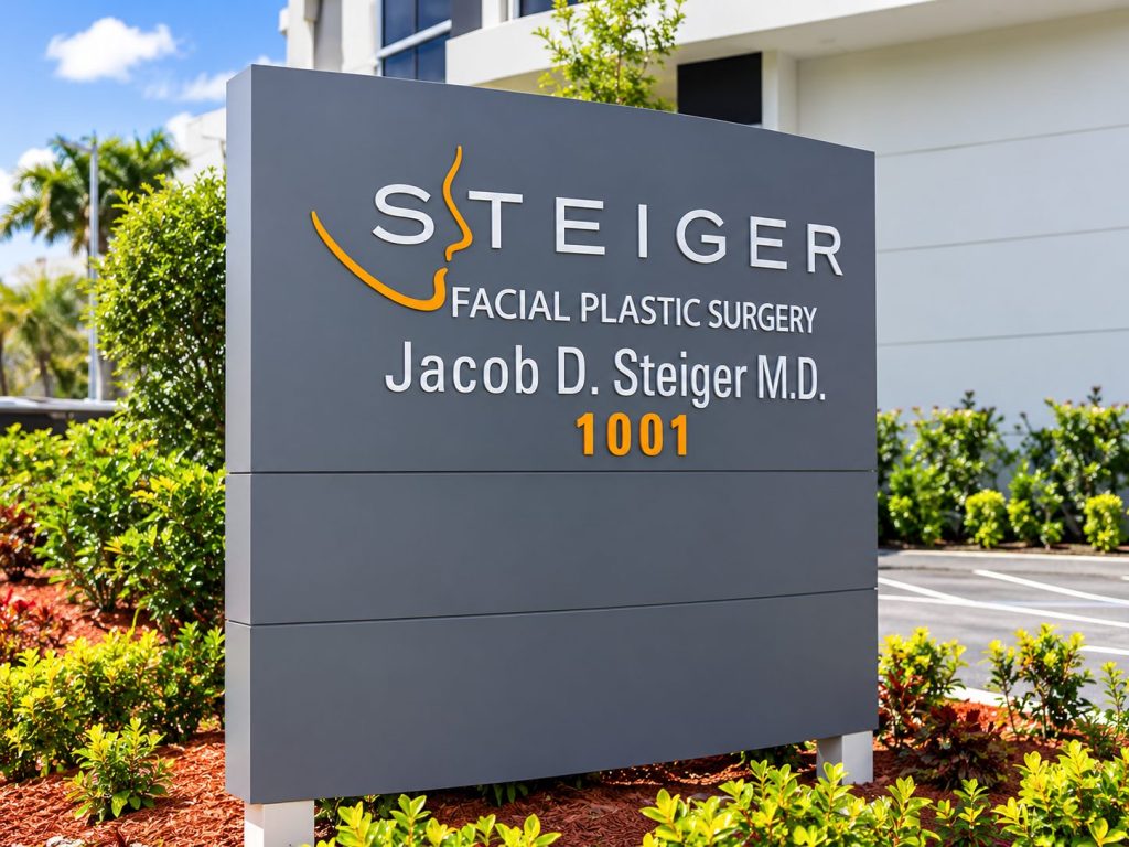 Medical office monument sign